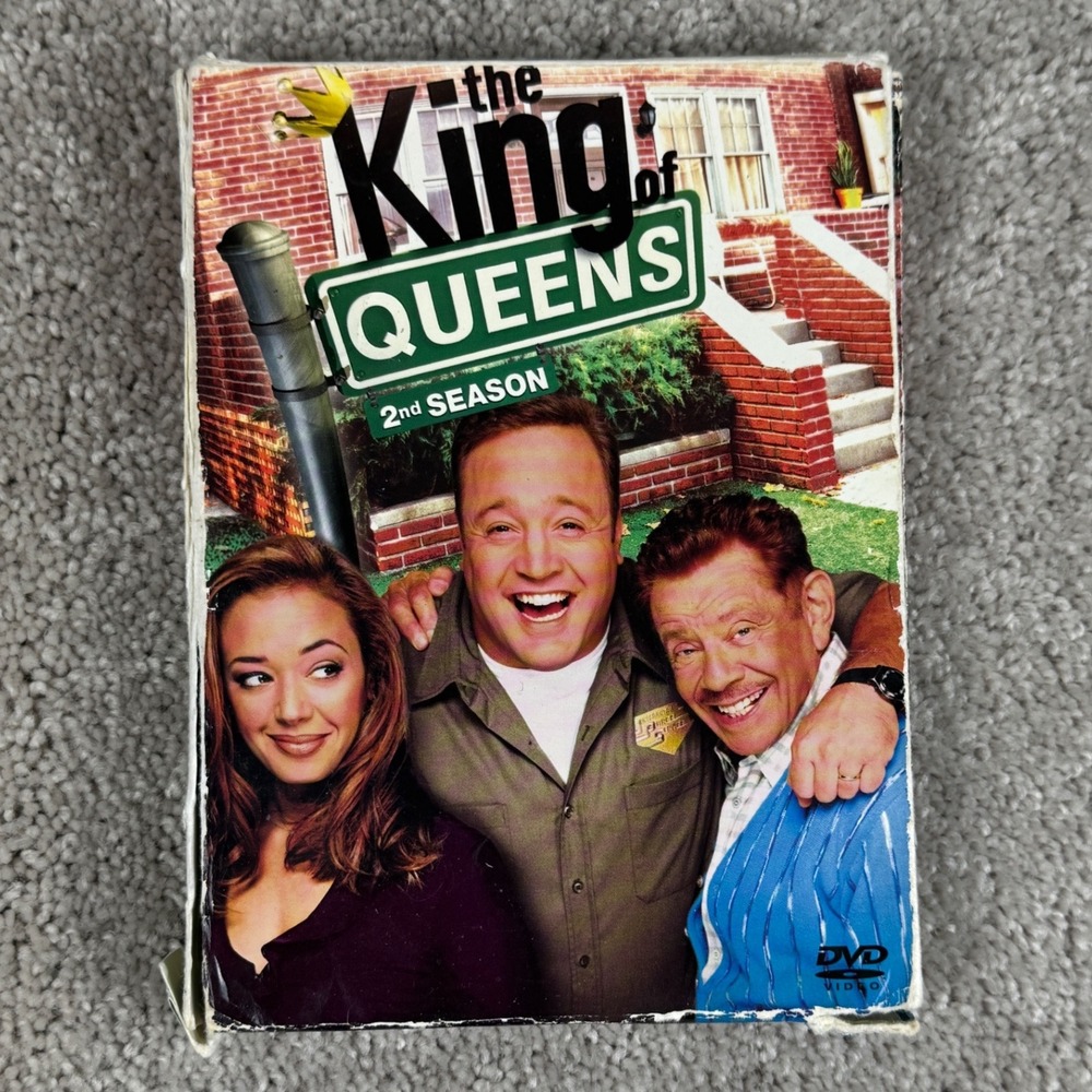 The King of Queens 2nd Season Complete DVD Set Kevin James Comedy (not tested)